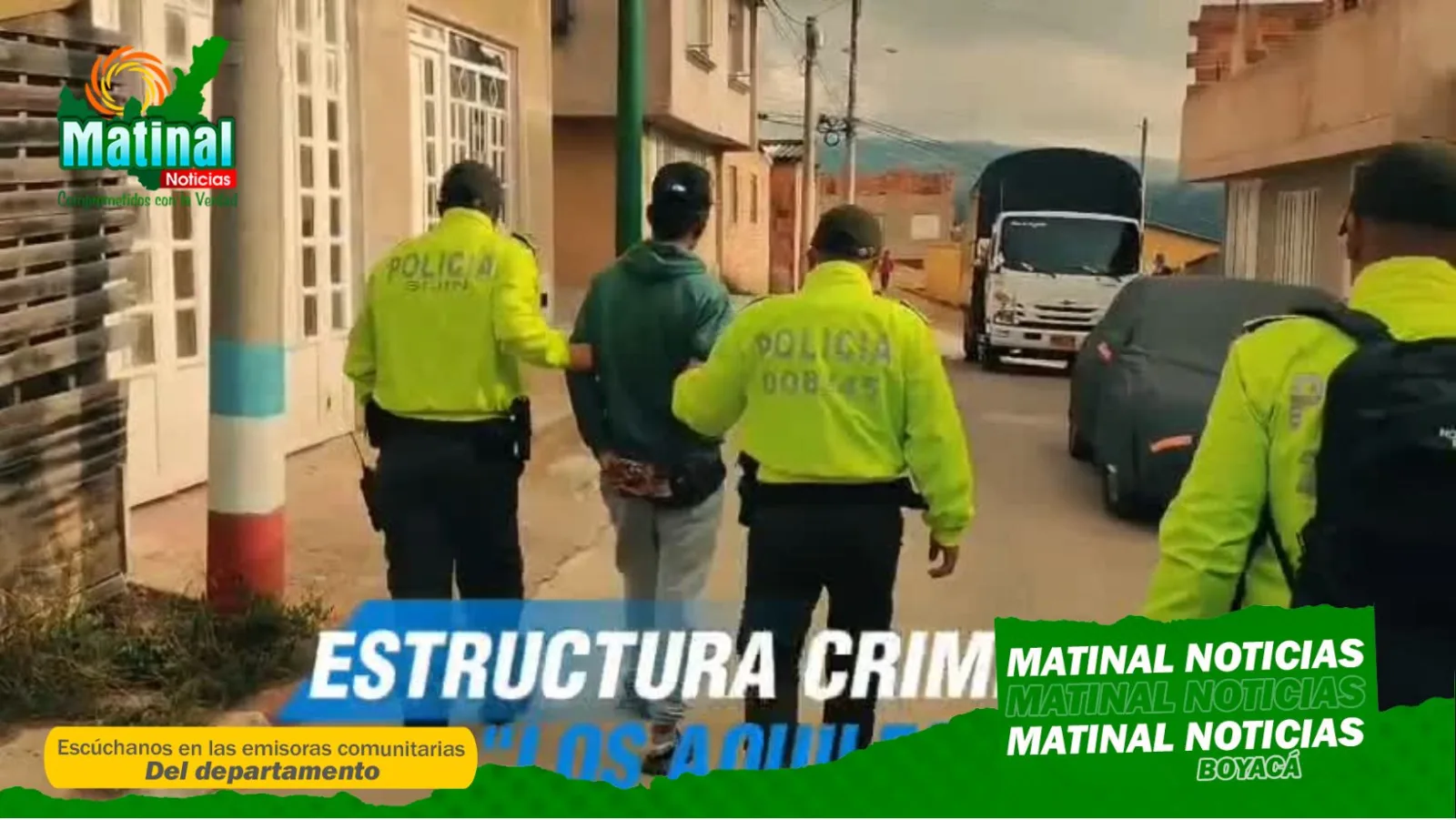 Desarticulan en Tunja a “Los Aquiles”, señalados de liderar red de tráfico de drogas