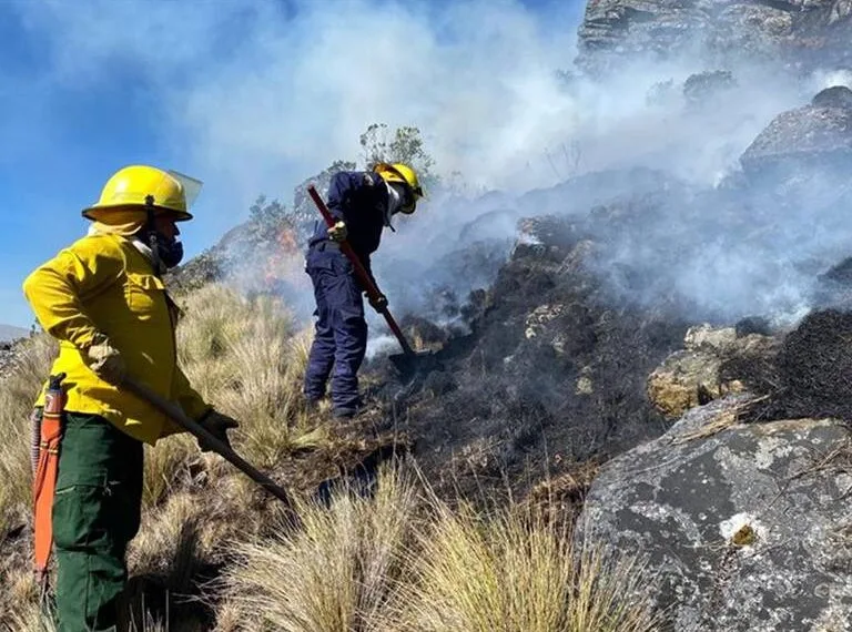 Siguen ardiendo los páramos en la Provincia de Sugamuxi