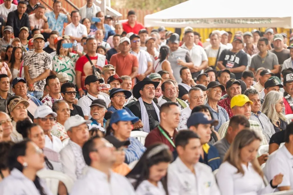 Estos son los compromisos tras el encuentro de diálogo minero adelantado este martes en San Pablo de Borbur 