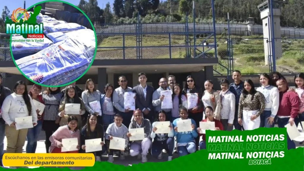 Mujeres privadas de la libertad en Sogamoso confeccionan uniformes para Acerías Paz del Río