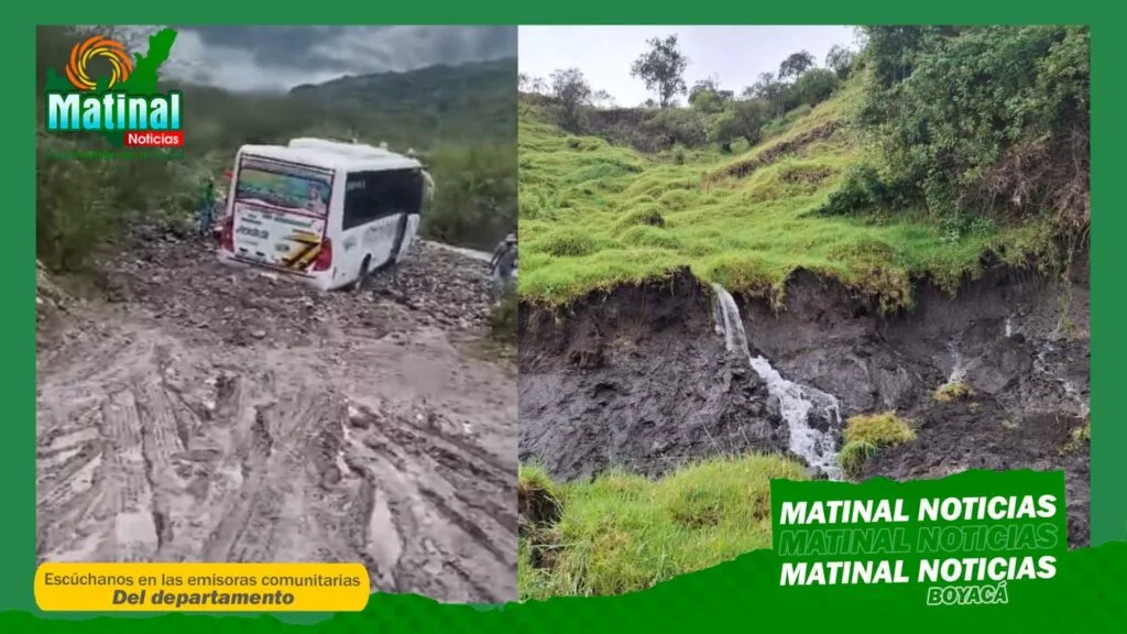 El norte de Boyacá empieza a sentir con fuerza la segunda temporada de lluvias