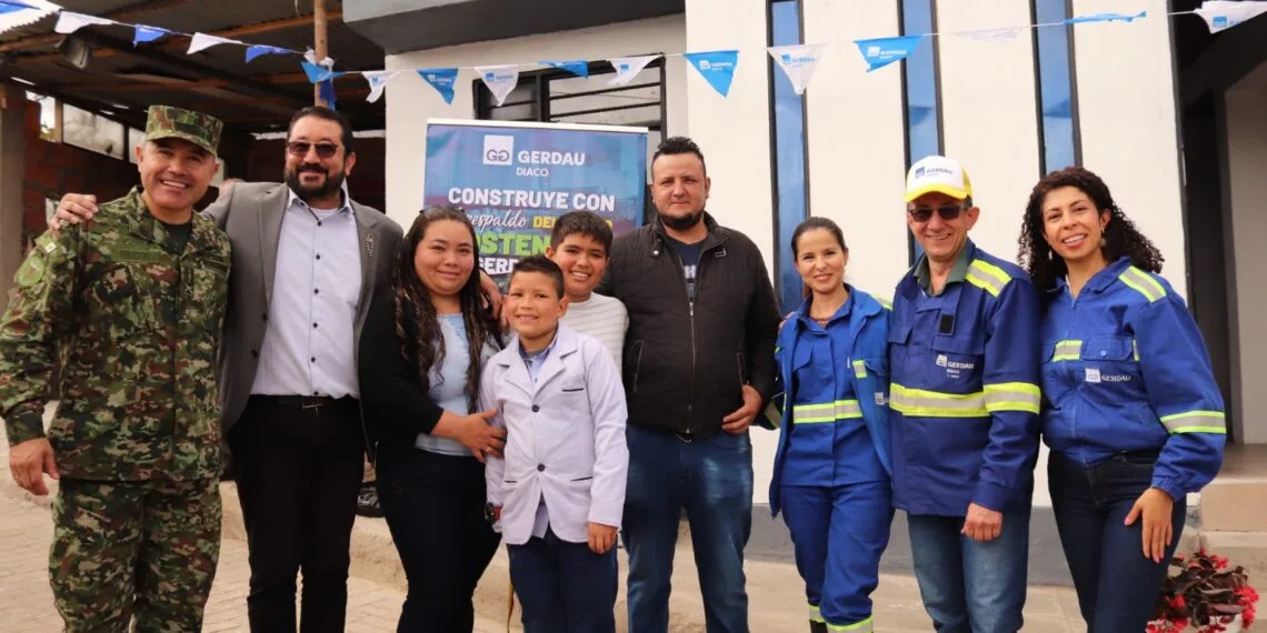 ‘Transformando armas en esperanza’, la estrategia de Gerdau Diaco que lleva felicidad a familias boyacenses
