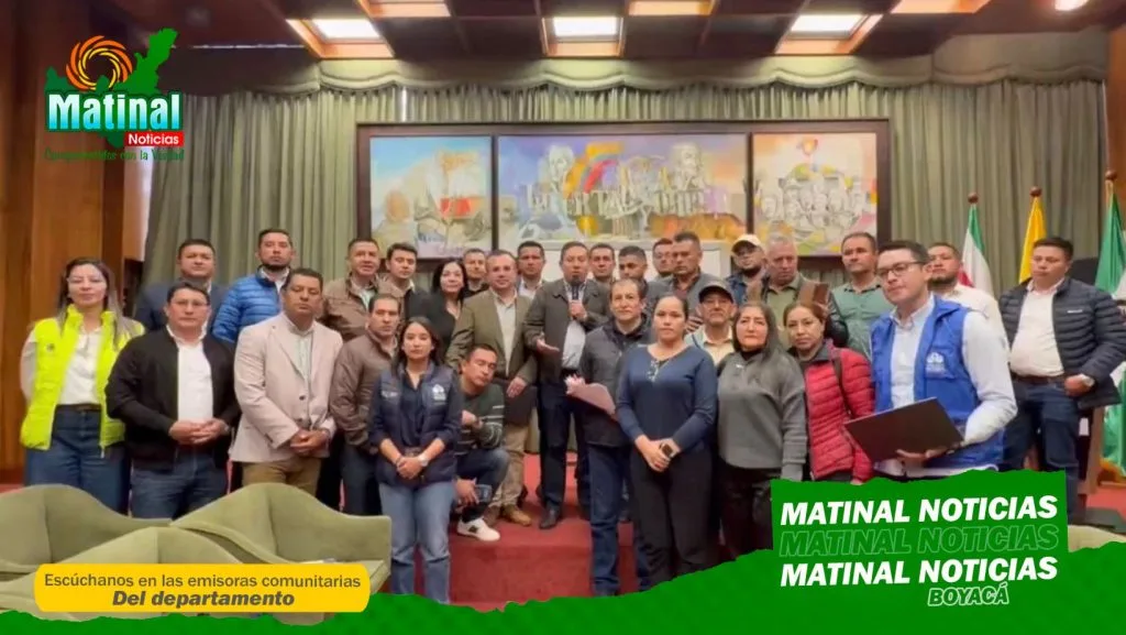 Gobernación anuncia inversión para vías en Occidente de Boyacá, esto luego de anuncio  de paro en la región.