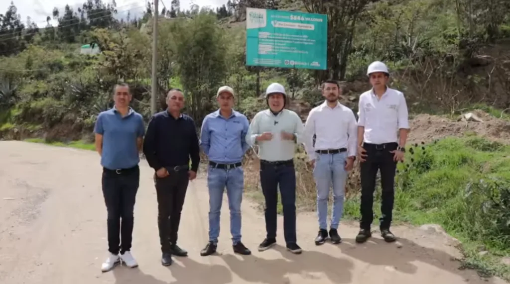 Tirón de orejas por el proyecto de pavimentación de la vía Corrales, Busbanzá y Floresta