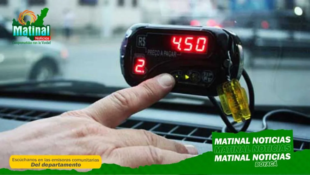 Cerca del 95% de los taxis en Sogamoso ya cuentan con taxímetro para regular tarifas