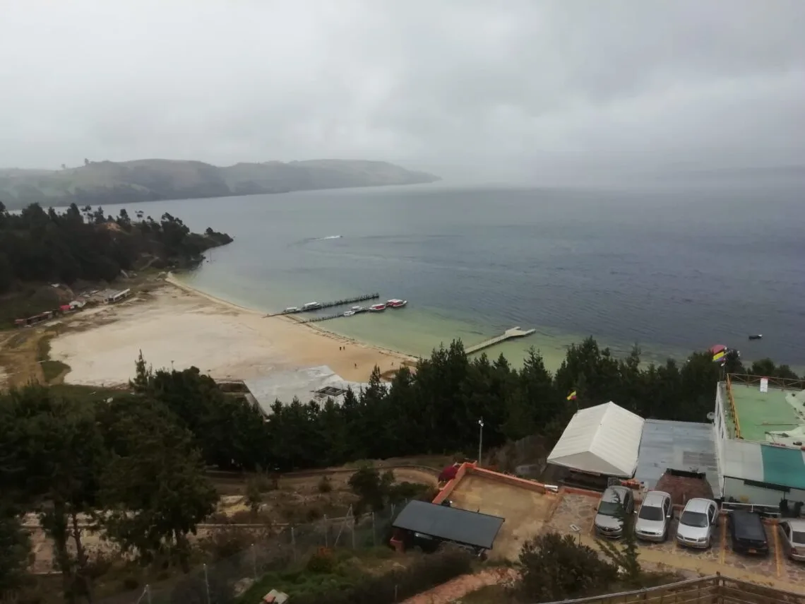 Tres años completa cerrada Playa Blanca en el Lago de Tota