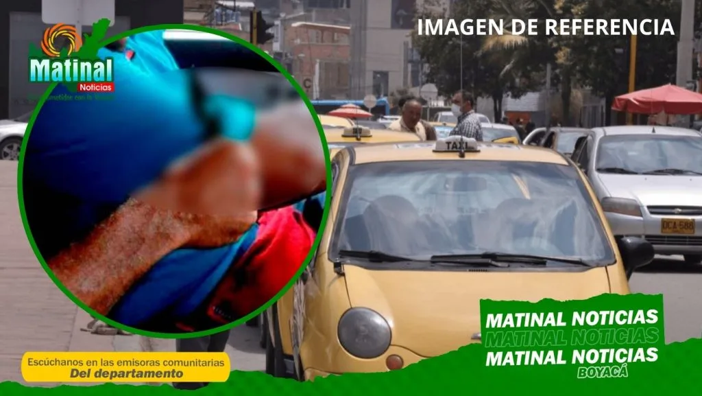Taxistas de Duitama expresan indignación por nuevo hecho de inseguridad y exigen acciones