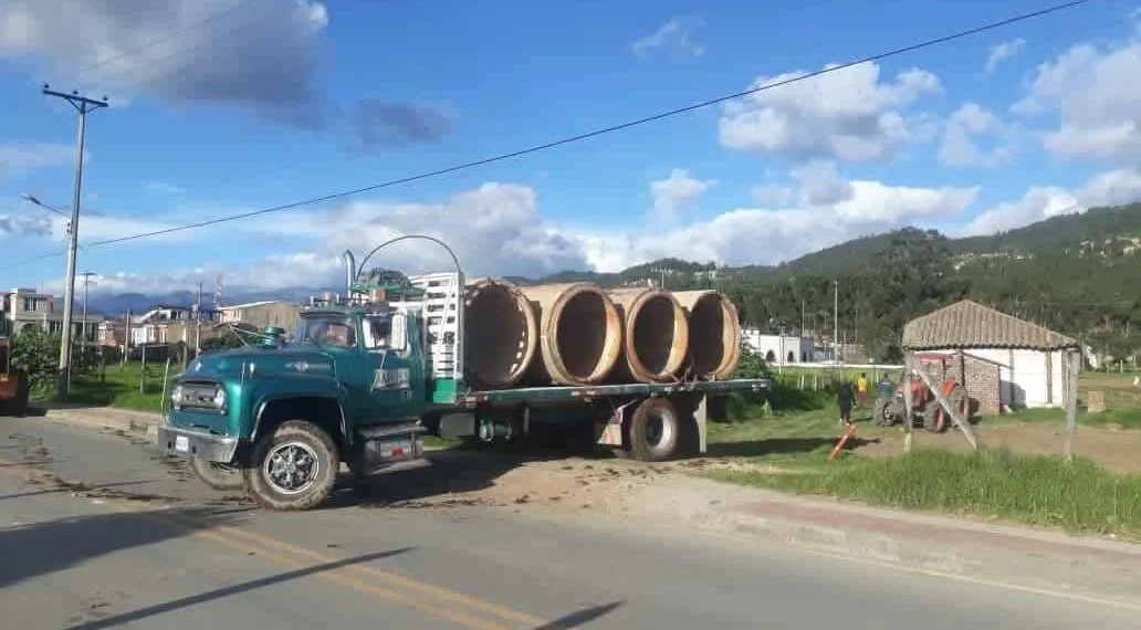 El tubo tuvo la culpa.