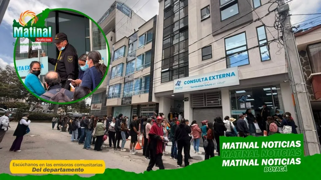 ¡Caos en el Hospital Regional de Duitama! Usuarios denuncian colapso, engaño en agendas y una barrera virtual infranqueable.