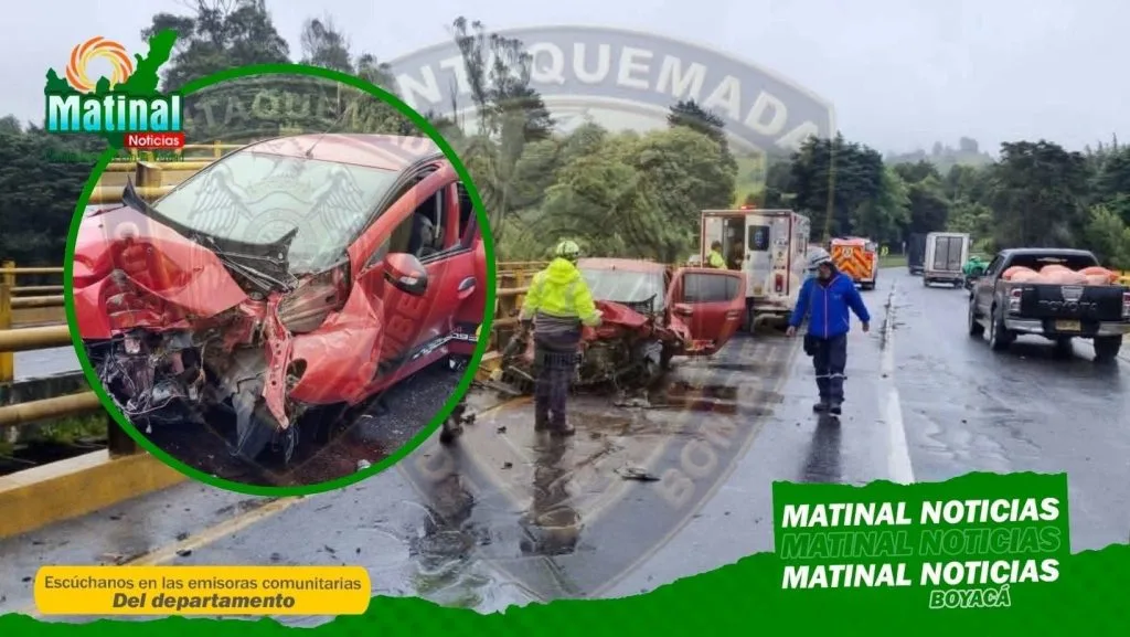 Tres accidentes en menos de tres horas en Boyacá encienden las alarmas por la seguridad vial