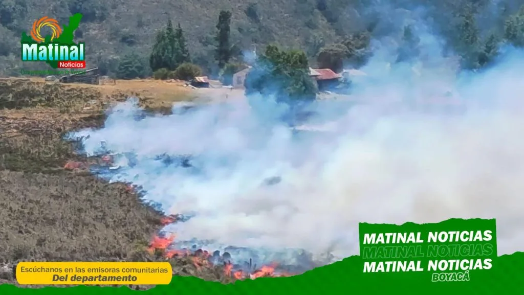 Luto en Boyacá: Identifican a mujer fallecida en incendio forestal en el Páramo La Sarna