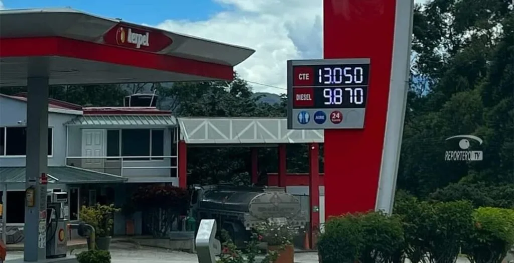 Regiones en Boyacá ya superan los $13000 pesos en precio por galón de gasolina