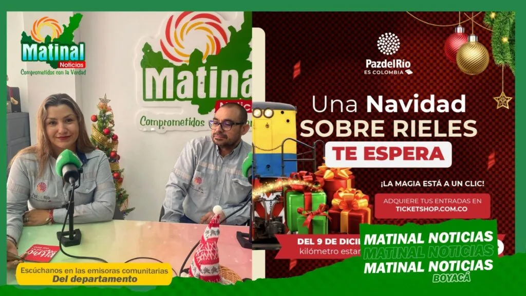 La navidad en Boyacá se vive en el ‘tren de la vida y la esperanza’