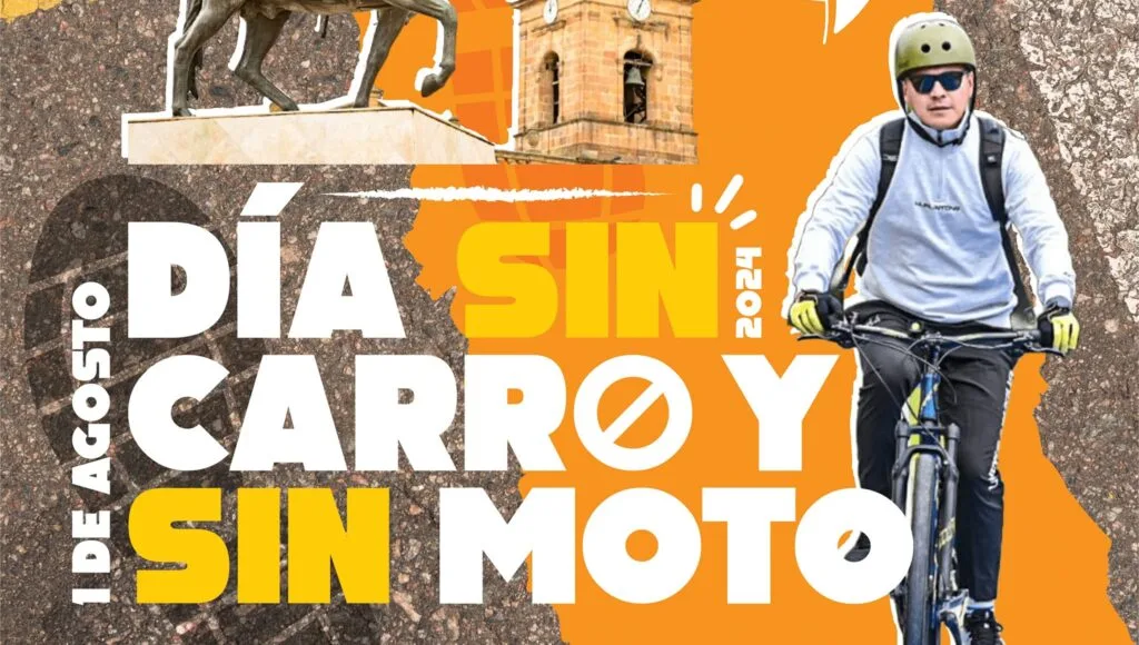Este 1 de agosto primer día sin carro y sin moto en Tunja
