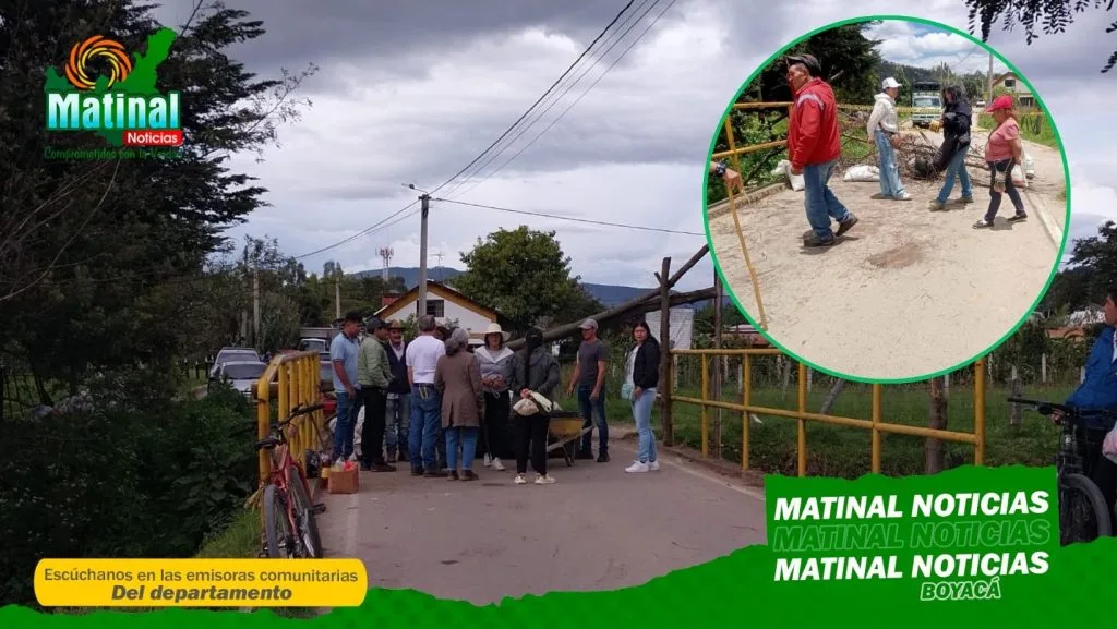 "Nos dejaron solos": campesinos de Sogamoso protestan por el colapso de vías rurales y la inacción de la Alcaldía