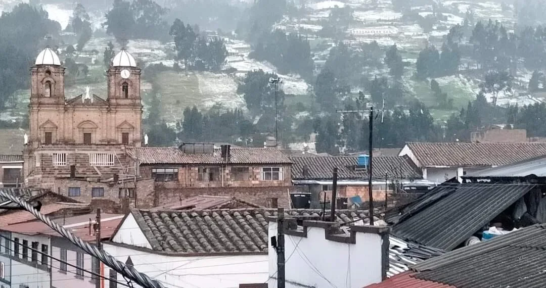 Granizada y fuertes lluvias afectaron gravemente a los municipios de Mongua, Gámeza y Aquitania