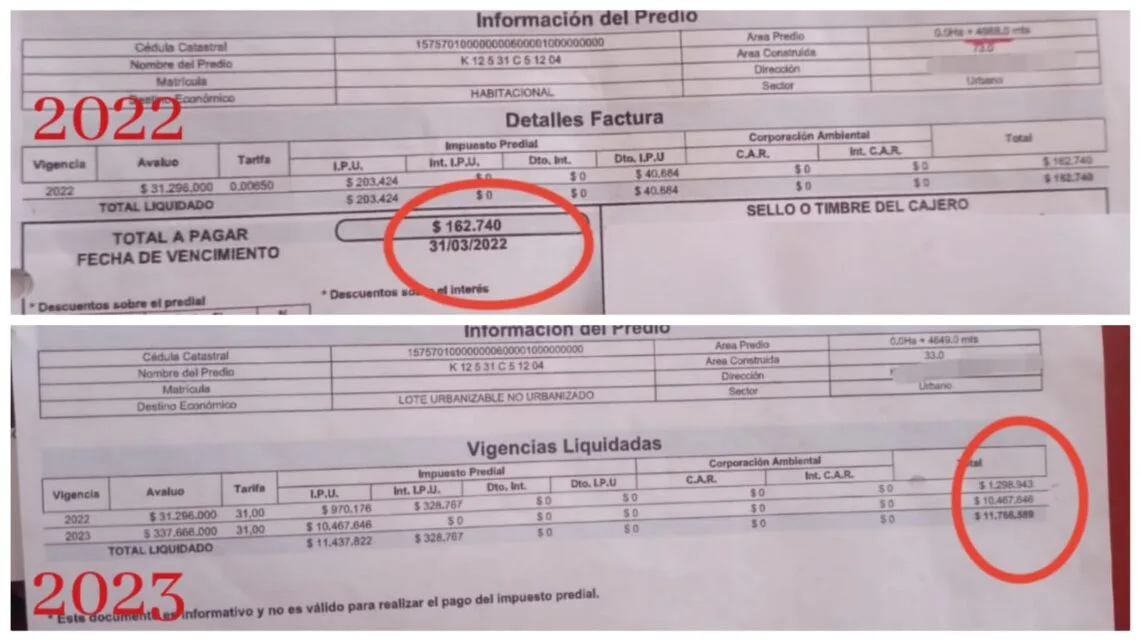Habitantes de Socha denuncian desbordado incremento en el impuesto predial