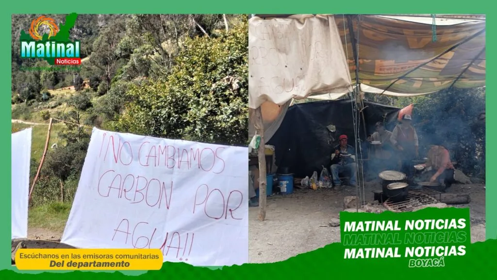 Se  cumplen 17 días de protesta contra la minería en Socha, Boyacá