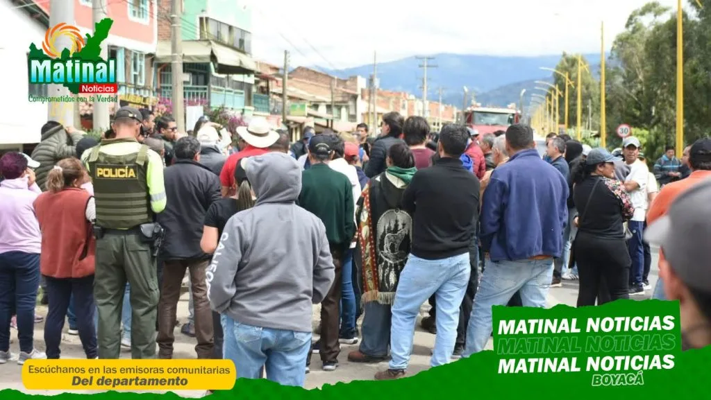 Comunidad de Puntalarga en Nobsa espera cumplimiento de compromisos de Invías para el retiro de reductores de velocidad