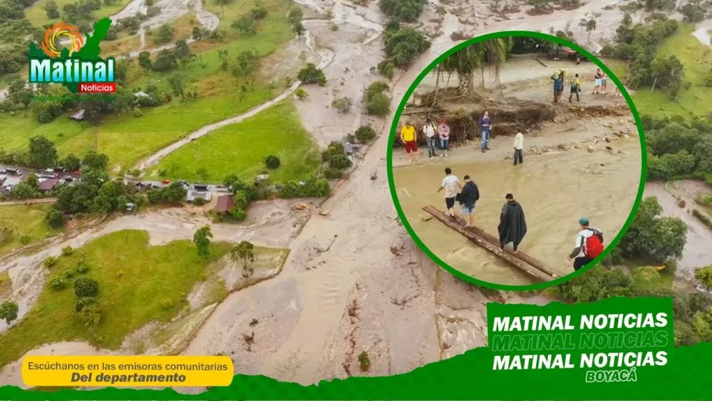 Cubará enfrenta una emergencia por las lluvias: pérdidas en el campo, aislamiento vial y riesgo de desabastecimiento