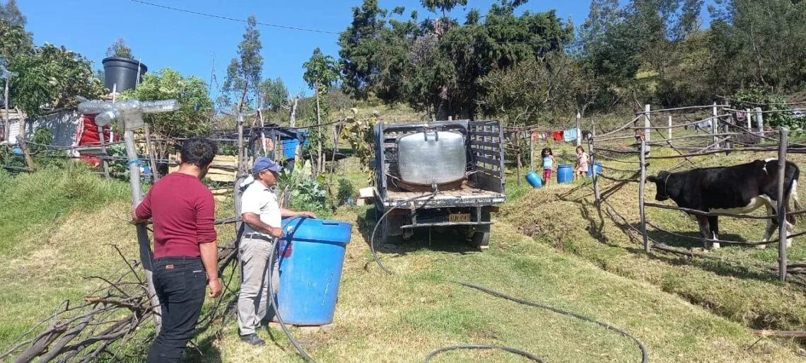 San Miguel de Sema declara alerta amarilla: Heladas, desabastecimiento de agua e incendios preocupan a la comunidad