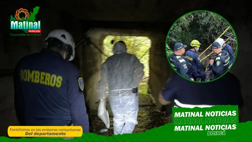 Hallan sin vida a un hombre en un caño de la vía Moniquirá–Barbosa