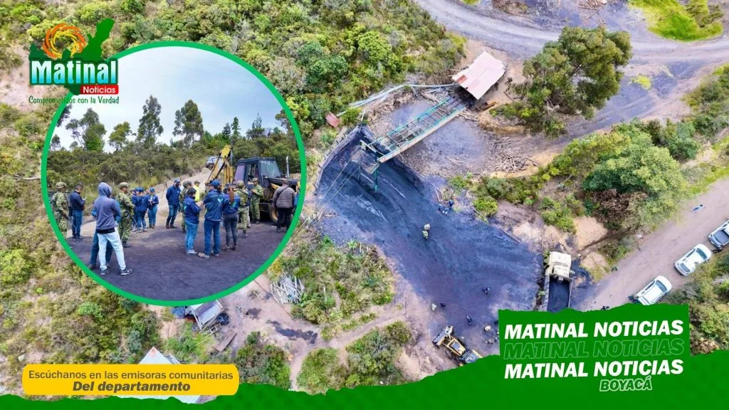 Autoridades ordenan cierre de minería ilegal en Ráquira
