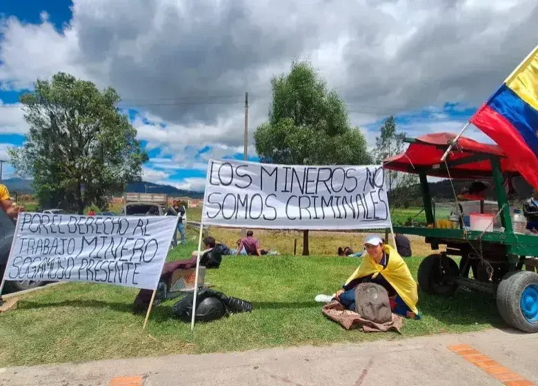 Mineros de Boyacá y Cundinamarca Denuncian Incumplimiento de Acuerdos y Exigen Transición Energética Justa