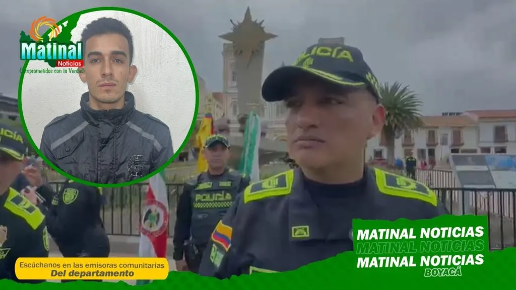 Recapturado Andrés Serna quien se había fugado de la URI en Duitama en la madrugada del pasado lunes