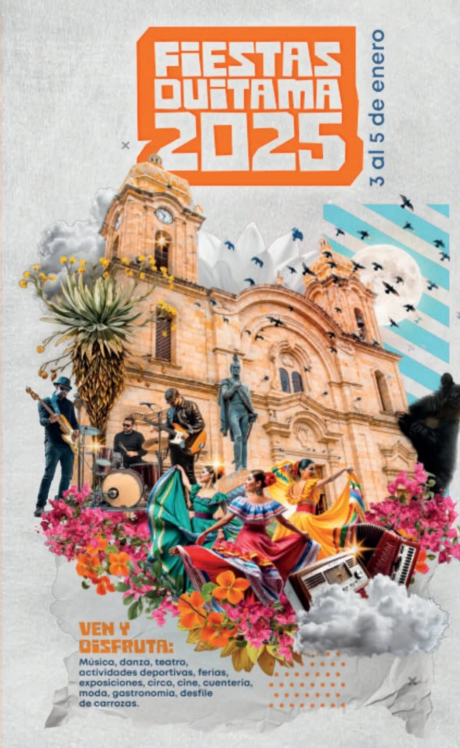 Programación oficial de las Fiestas Duitama 2025