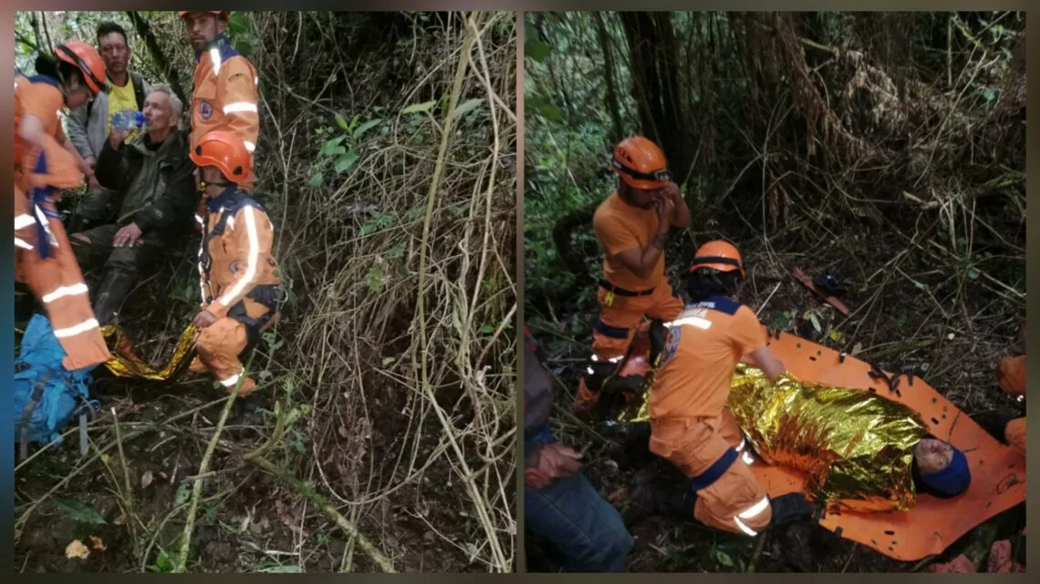 Con signos de hipotermia y desnutrición fue hallado norteamericano extraviado en Iguaque
