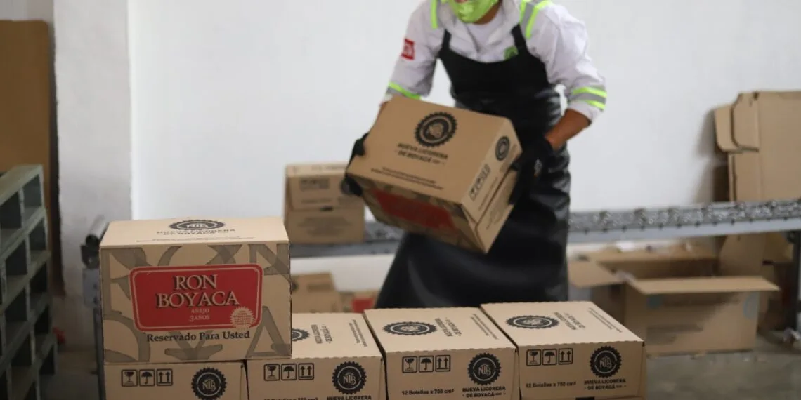 Primer aniversario de la nueva licorera de Boyacá NLB