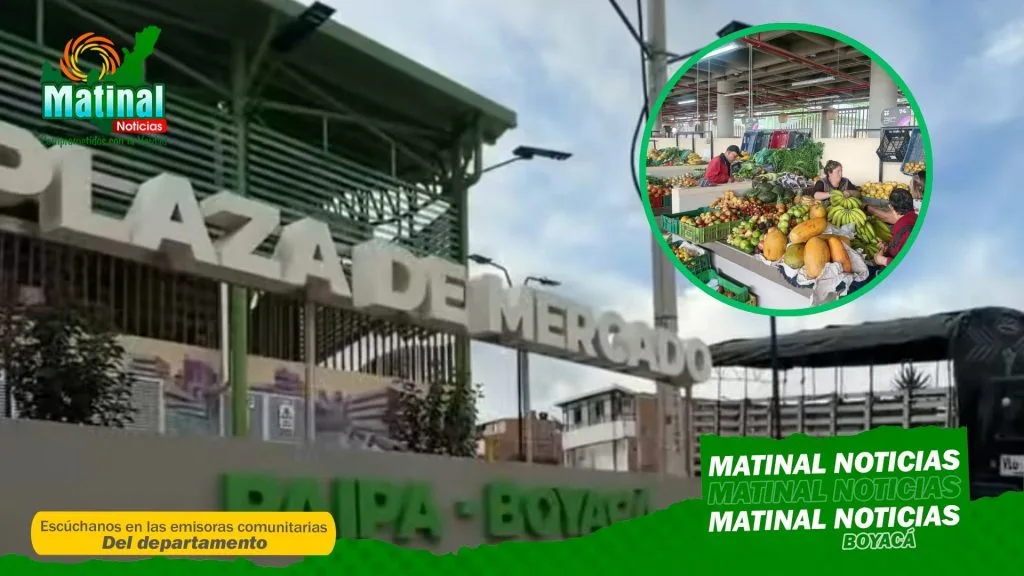 ¡Por Fin! Abre sus Puertas la Nueva Plaza de Mercado de Paipa