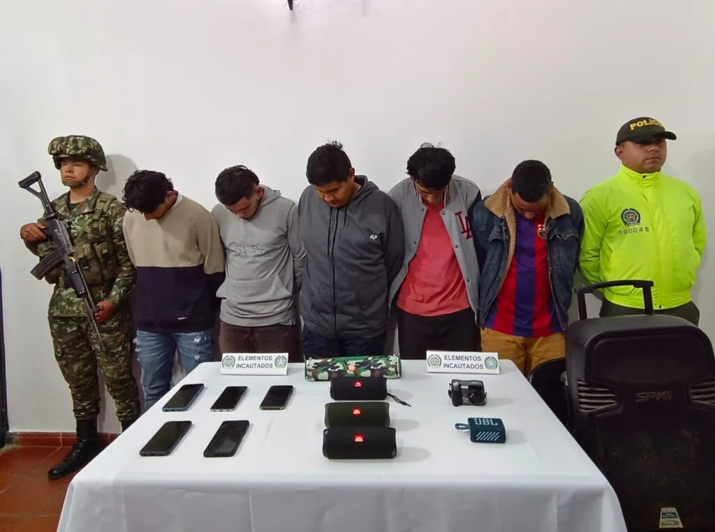 A la cárcel  "Los Fantasmas" responsables de hurtos a residencias en Boyaca y Cundinamarca