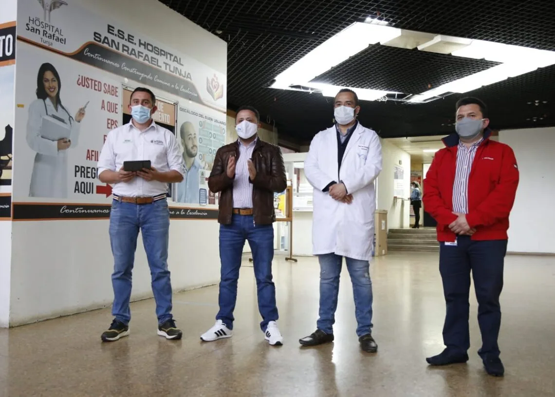 Quince nuevas unidades de cuidados intensivos fortalecen capacidad de atención de pacientes COVID 19 en Tunja