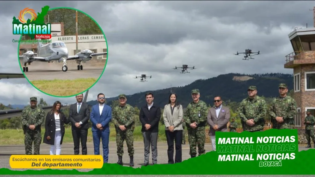 Aeropuerto Alberto Lleras Camargo de Sogamoso, Boyacá, será utilizado por las Fuerzas Armadas de Colombia