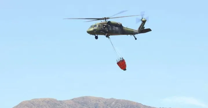 Tras varios días de intenso trabajo fueron controlados los Incendios forestales en Jenesano y Susacón